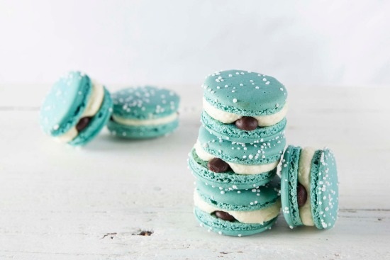 Choc Bounty Macaron (GF) - Desserts Delivered